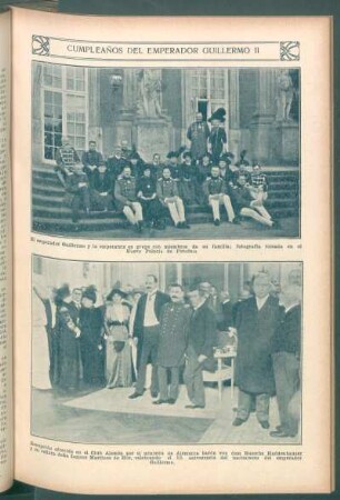 Cumpleaños del emperador Guillermo II - [Fotografías]