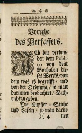 4r-8v, Vorrede des Verfassers.