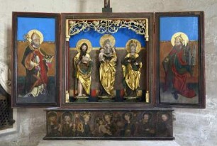 Anna-Selbdritt-Altar — Anna Selbdritt mit Heiligen