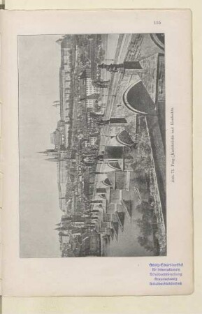 Abb. 71. Prag: Karlsbrücke und Hradschin