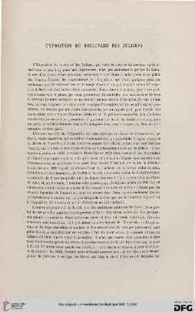 14: Exposition du boulevard des Italiens