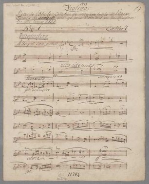 Repos de l'Etude. 7- 3 Potpourris; vl; HenK WoO 109/7 - BSB Mus.Schott.Ha 12600-2