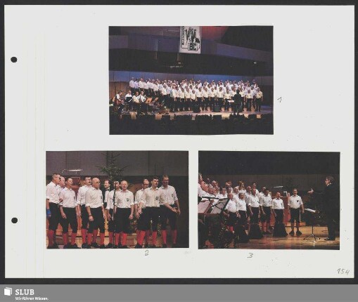 Auftritt einer Gruppe des Chores (Bild 2)