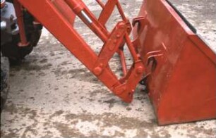 Fotografie: Traktor, Frontlader, Zubehör