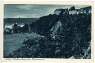 Sachsenburg. Schloss Sachsenburg im Zschopautal