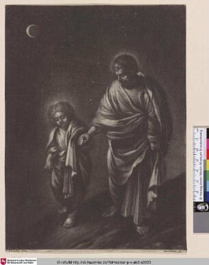 [Josef Jesus an der Hand führend; Saint Joseph and the Christ-Child]