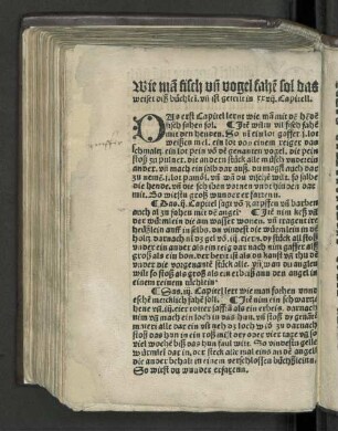 Disz buchlei[n] sagt wie ma[n] fisch vn[d] vogel fahen soll ...