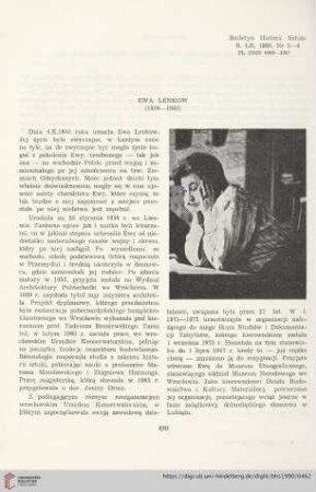 52: Ewa Lenkow : (1936-1988)
