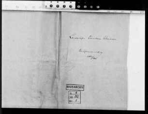 Vermögensverwaltung der Landgräfin Dorothea Charlotte