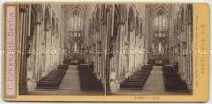 Kölner Dom, Innenansicht - aus der Serie "Die Rheinlande" Bild-Nr 5