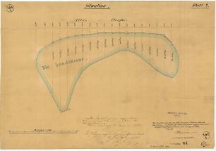 Situationsplan der Landskrone an der Allee-Straße
