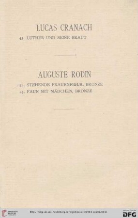 Auguste Rodin (Nr. 44-45)