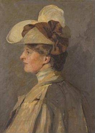 Portrait der Schwester des Künstlers