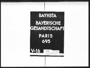 Die Verlassenschaft des Prinzen Eugen Beauharnais, Herzog von Leuchtenberg