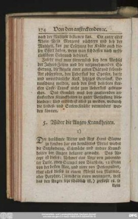 5. Wider die Augen-Kranckheiten.