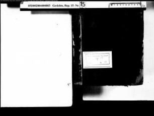 Protokolle des Appellationshofes (Zivilsenat)