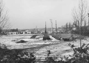 Bau der 2. Schleuse Datteln am Wesel-Datteln-Kanal