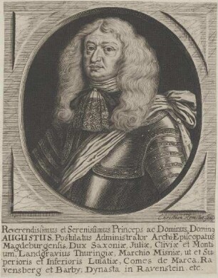 Bildnis von Augustus, Herzog von Sachsen-Weißenfels