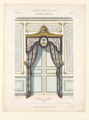 "Portiére de Salon. Bois doré.", aus: Le Garde-meuble