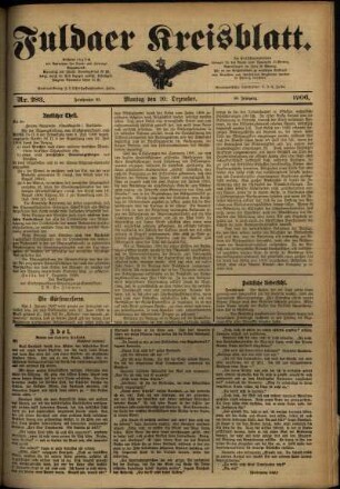Ausgabe vom Montag, den 10. Dezember 1906.