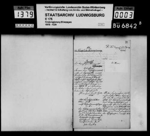 Schuldenwesen der Teilgemeinde Rosenberg