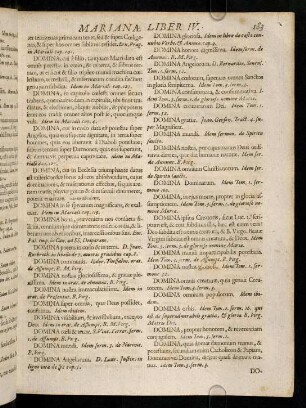 183-186, Domina, cui a filio, tanquam ...; ...