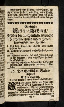 259-330, Geistliche Seelen-Artzney