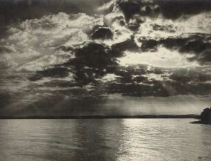 Deutschland, Abendstimmung am Bodensee : Abendstimmung am Bodensee