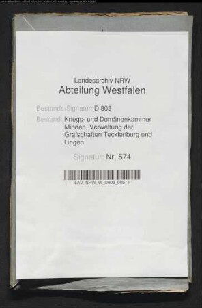 Austausch einiger Ackergründe zwischen dem Heuerling Adolf Lange und dem Kolon Brünemeyer, Bauerschaft Seeste, Kirchspiels Cappeln
