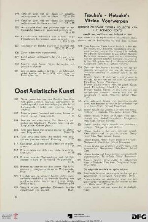 Oost Aziatische Kunst (Nr. 812-904)