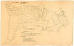 Thiel-Park, Berlin-Dahlem: Grundriss 1:500