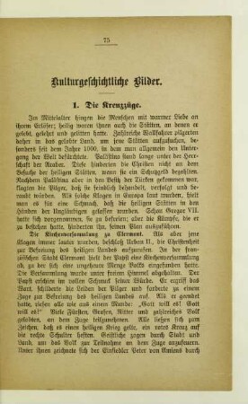 Kulturgeschichtliche Bilder