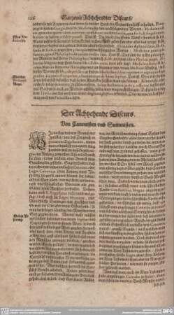 Der Achtzehende Discurs. Von Canonisten und Summisten.