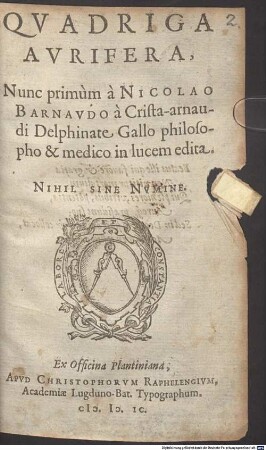 Qvadriga avrifera