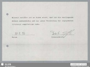 [Eidesstattliche Erklärung]