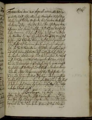 Harlingen 25. - 26. April 1710