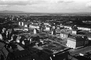 Freiburg i. Br.: Blick vom Münster nach Nordwest