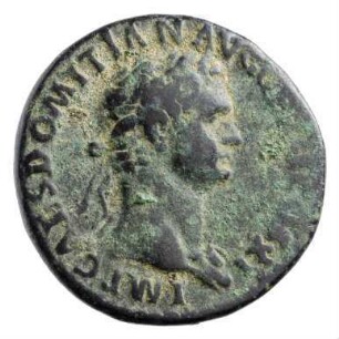 Münze, As, 85 n. Chr.