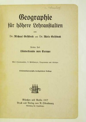 Teil 3: Länderkunde von Europa