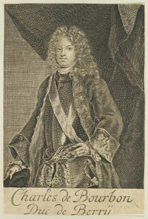 Bildnis des Charles de Bouron, Duc de Berry