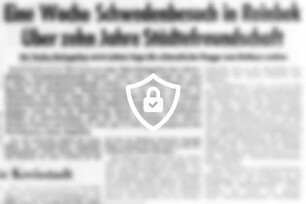 Eine Woche Schwedenbesuch in Reinbek Über zehn Jahre Städtefreundschaft