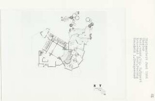 Theater (Diplomarbeit bei Peter Poelzig): Grundriss 1. Obergeschoss 1:200