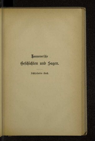 Achtzehntes Buch.