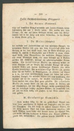A. III. Grasartige Gewaechse.