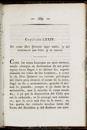 Capitulo LXXIV.