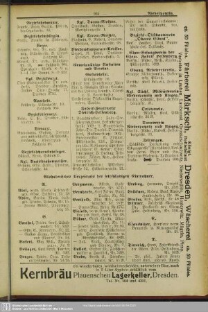 Einwohnerverzeichnis : Alphabetisches Verzeichnis der selbständigen Einwohner