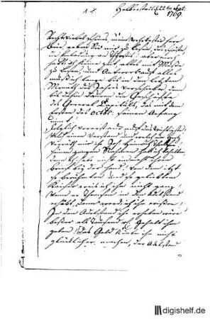 1: Brief von Johann Wilhelm Ludwig Gleim an Heinrich Christian Boie