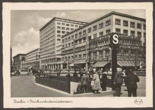 Ansichtskarte „Reichsarbeitsministerium“, Stresemannstraße 92-102