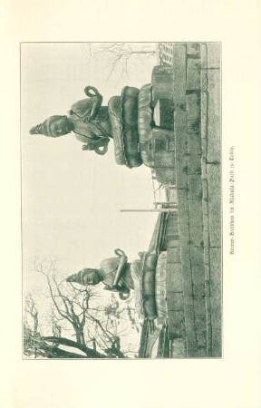 Bronze-Buddhas im Askusa-Park in Tokio