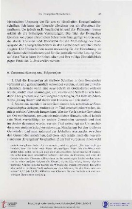 6. Zusammenfassung und Folgerungen